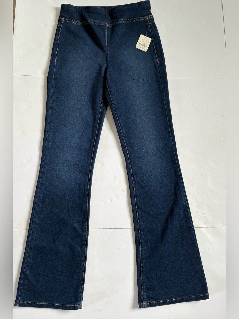 Free People Dark Blue Flared Jeans